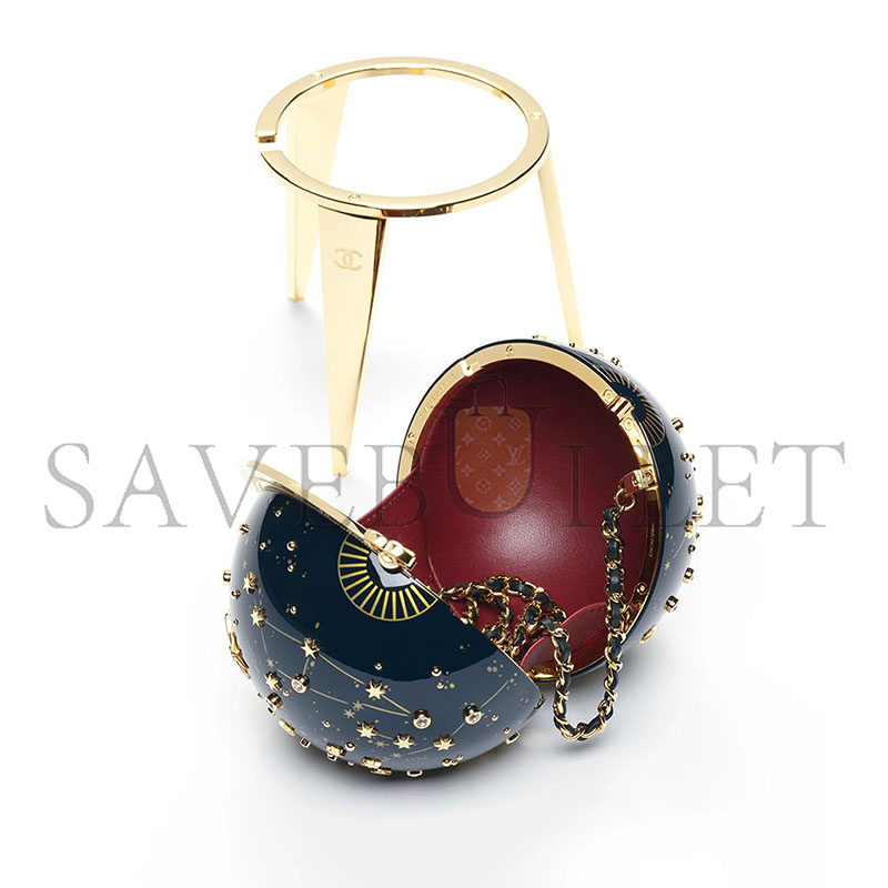 CHANEL MASTER CONSTELLATION GLOBE MINAUDIERE AS6272 (18*11*11cm)